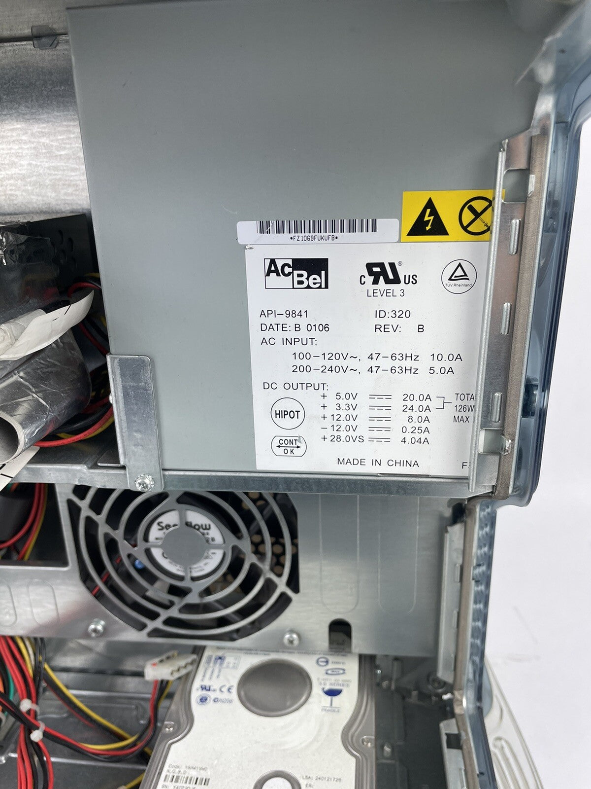 Apple Power Mac G4 graphite tower M5183 466MhZ