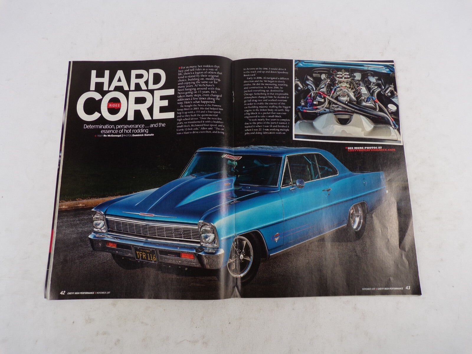 November 2017 Chevy High Performance Old-School Revival 11 Page Power-Packed Cam