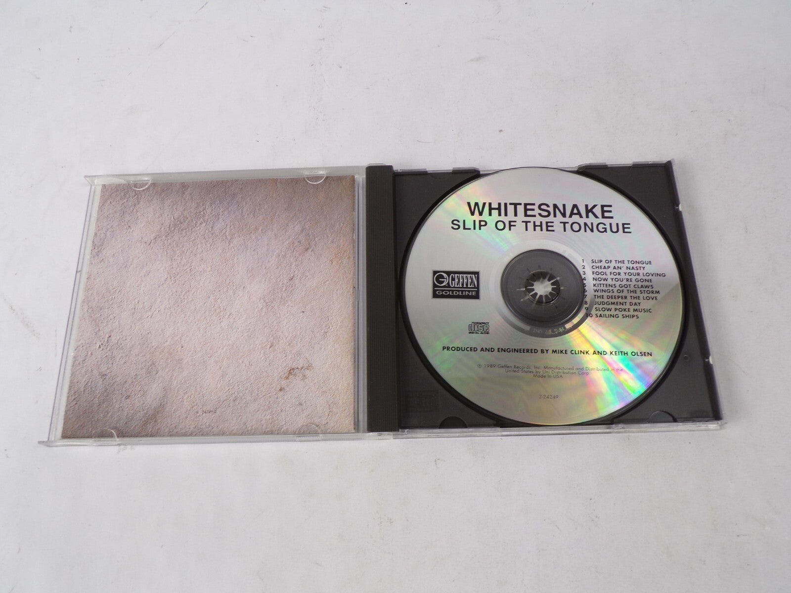 Whitesnake Slip Of The Tongue Cheap An Nasty Fool For Your Loving Now You'rCD#41