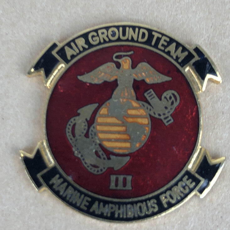 Air Ground Team III Marine Expeditionary Force 3rd MEF USMC Challenge Coin
