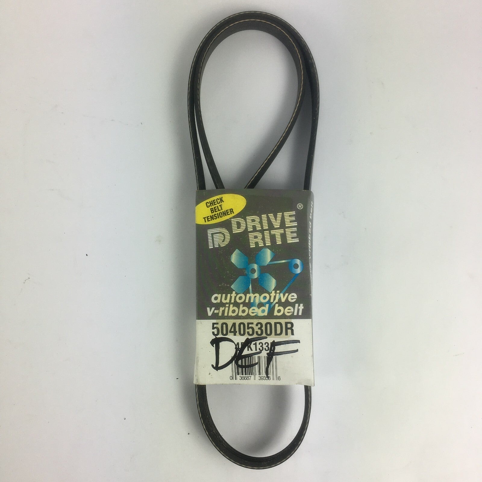Drive Rite 5040530DR 4FK1335 V-ribbed serpentine belt OEM automotive engine drive belt replacement
