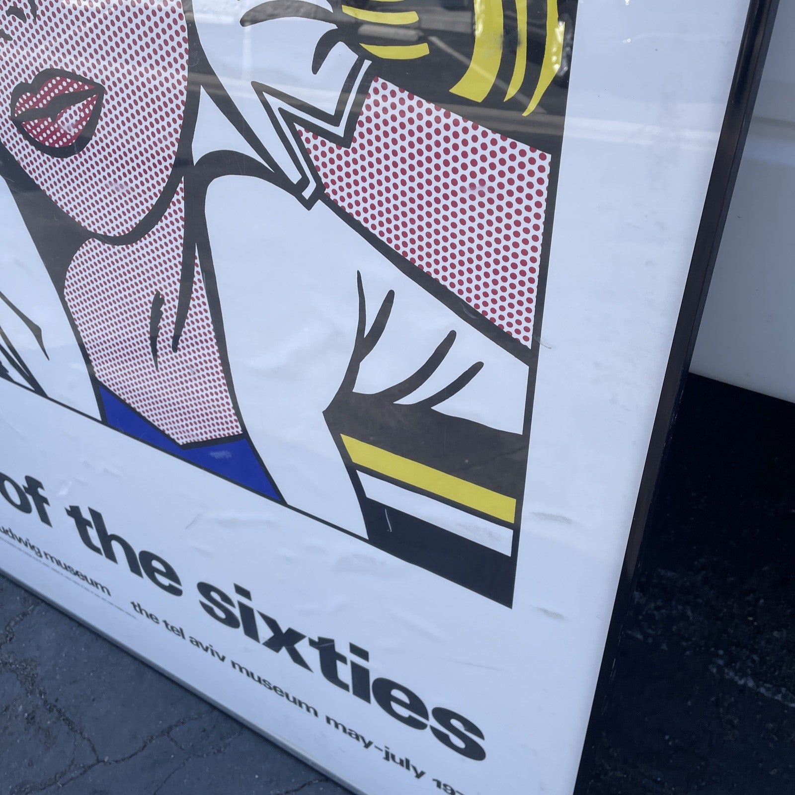 Roy Lichtenstein, M-Maybe He Became, from Art of the Sixties, Screenprint Poster