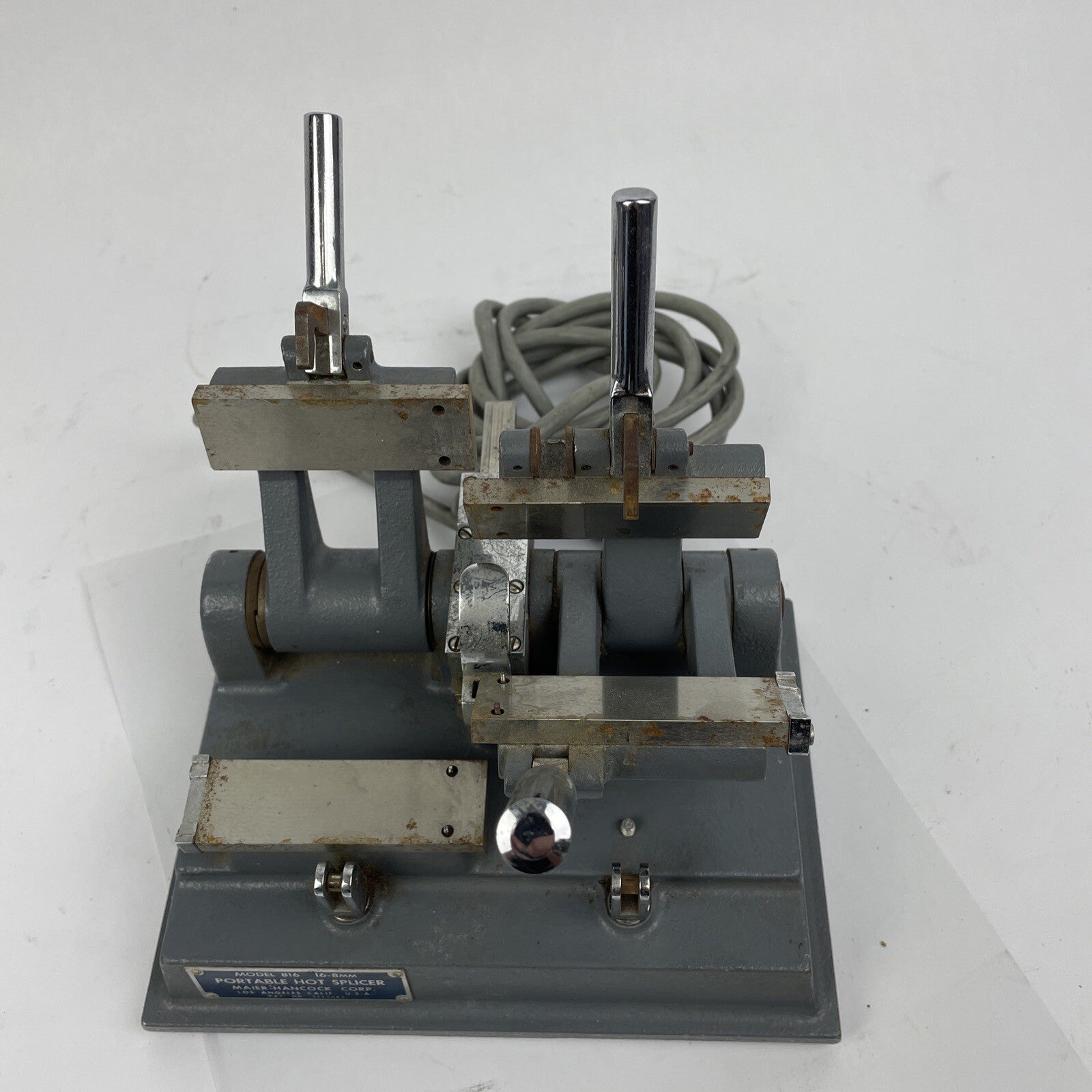 Maier Hancock Model 816 Portable Hot Splicer 8mm - 16mm Films - Untested
