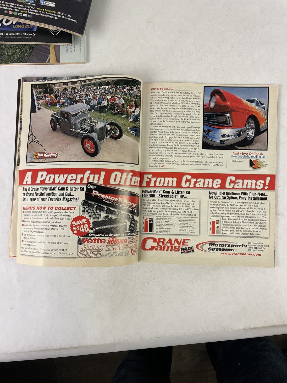 Lot of 12: Hot Rodding MAGAZINES Complete Full Set 12 issues Jan to Dec 2001