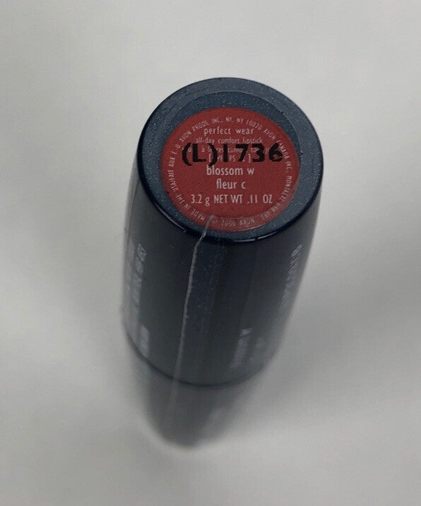 AVON BLOSSOM W PERFECT WEAR ALL-DAY COMFORT SPF 12 LIPSTICK NOS SEALED