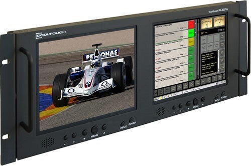 Cooltouch RX-802A Integrated Audio Multimedia 2 Composite Video Monitor LCD