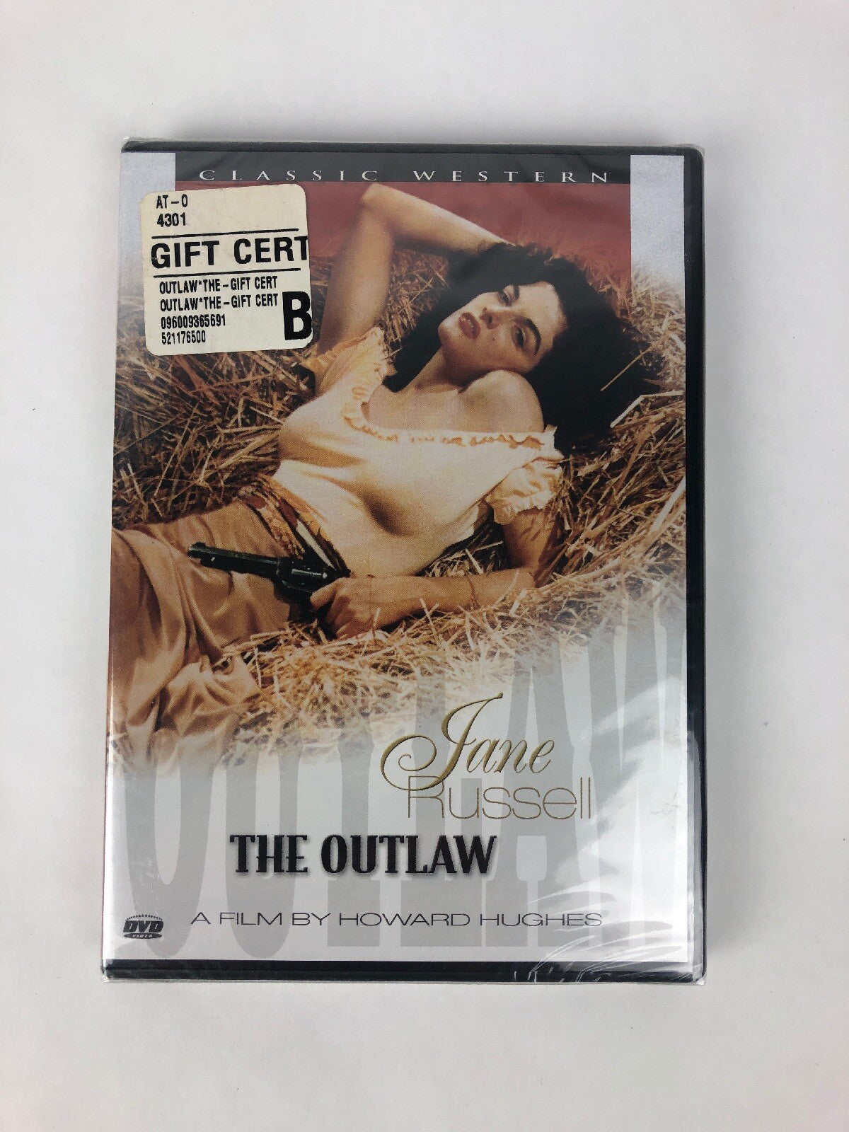 The OUTLAW Starring Jane Russell DVD Western Movie a Film by Howard Hughes Film