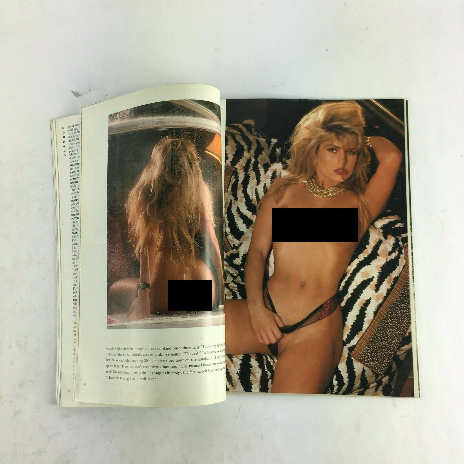May 1993 Playboy Magazine Dian Parkinson An Erotic Encore Charles Barkley