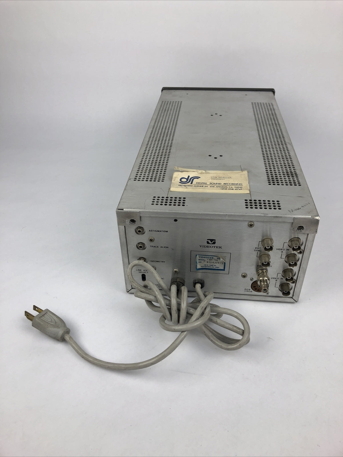Videotek TSM-5A oscillator- fast free shipping via FedEx ground / Home