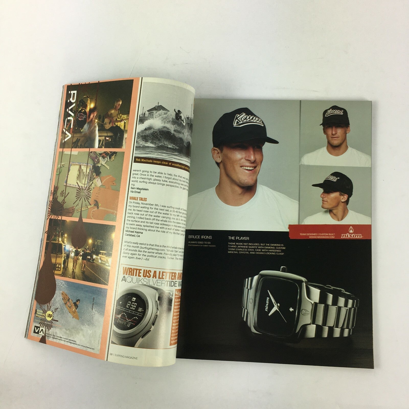 March 2005 Surfing Magazine the face of danger How to survive a shark attack ?