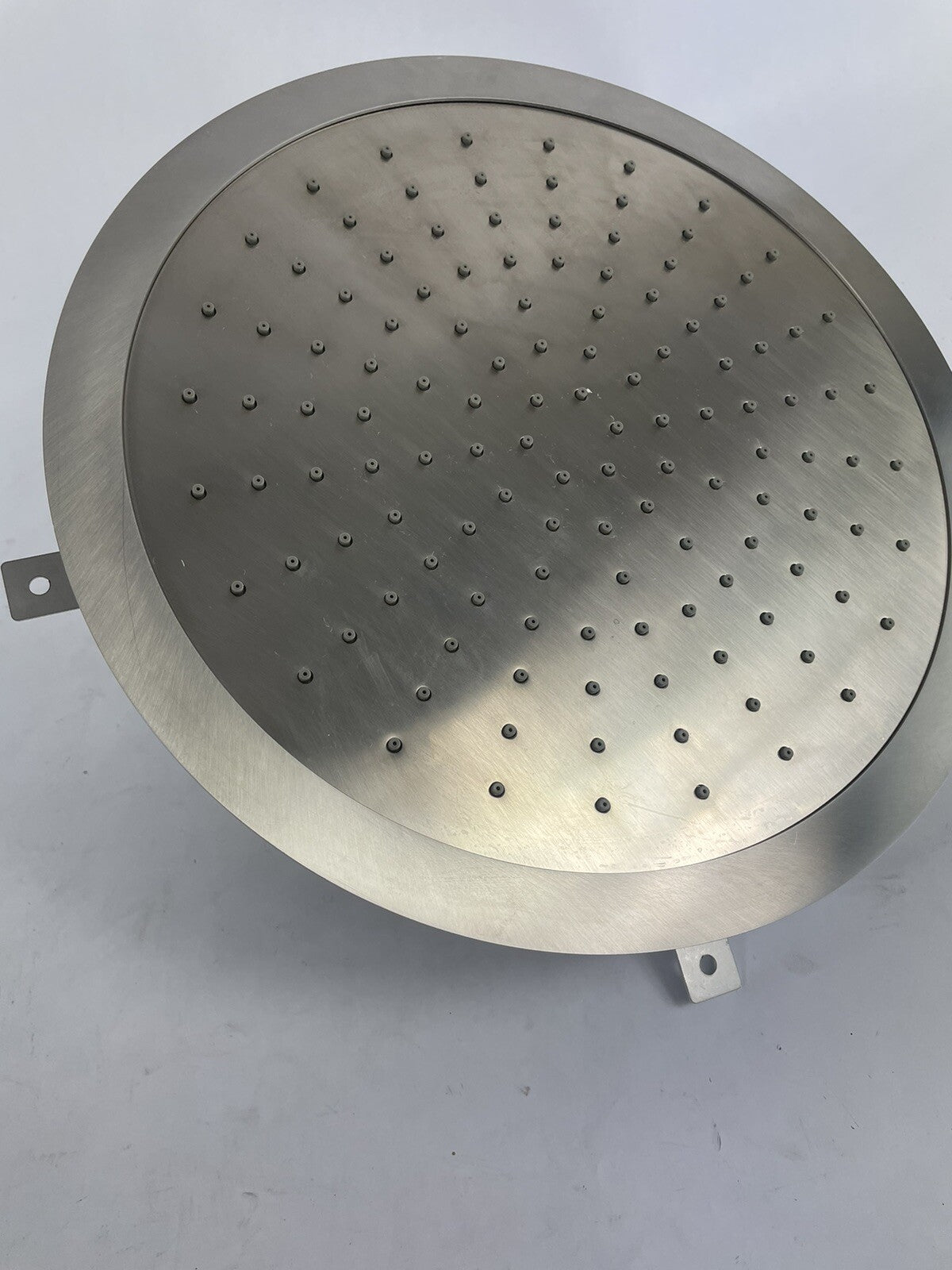 Aquabrass 922 Cura 13” Ceiling Mount Round Rain Showerhead in Stainless Steel