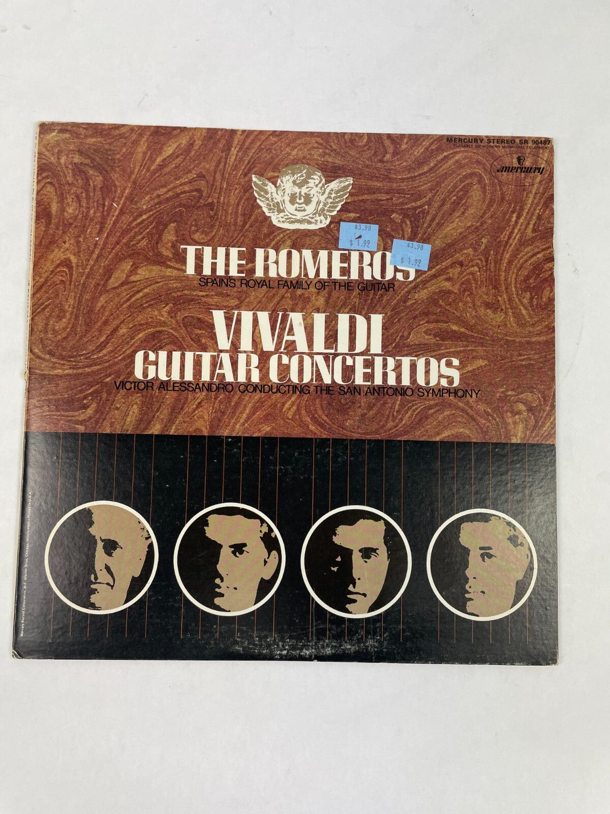 The Romeros Vivaldi Guitar Concertos Vinyl Record