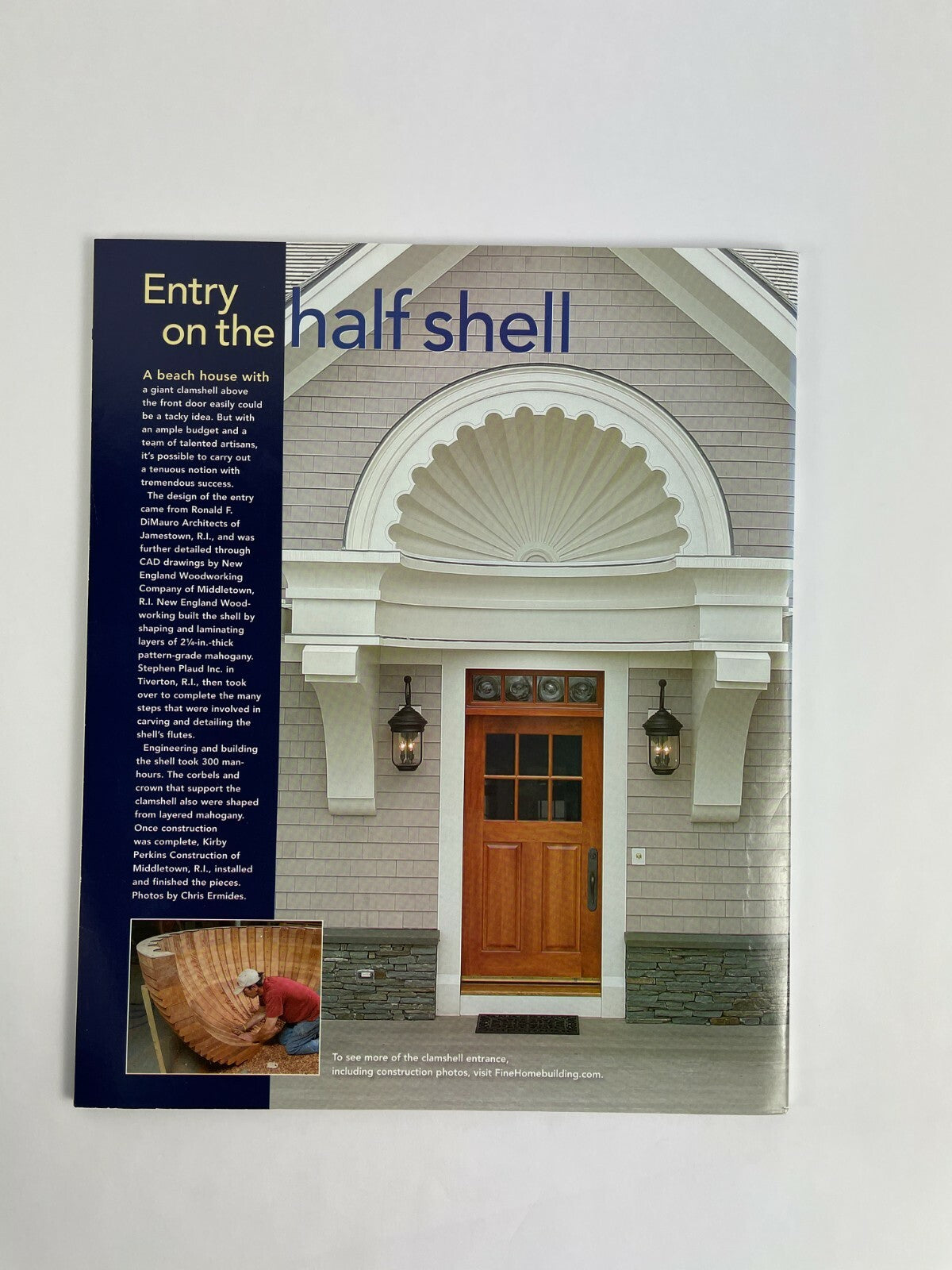 July 2007 Fine Homebuilding magazine featuring deck construction and plumbing improvements