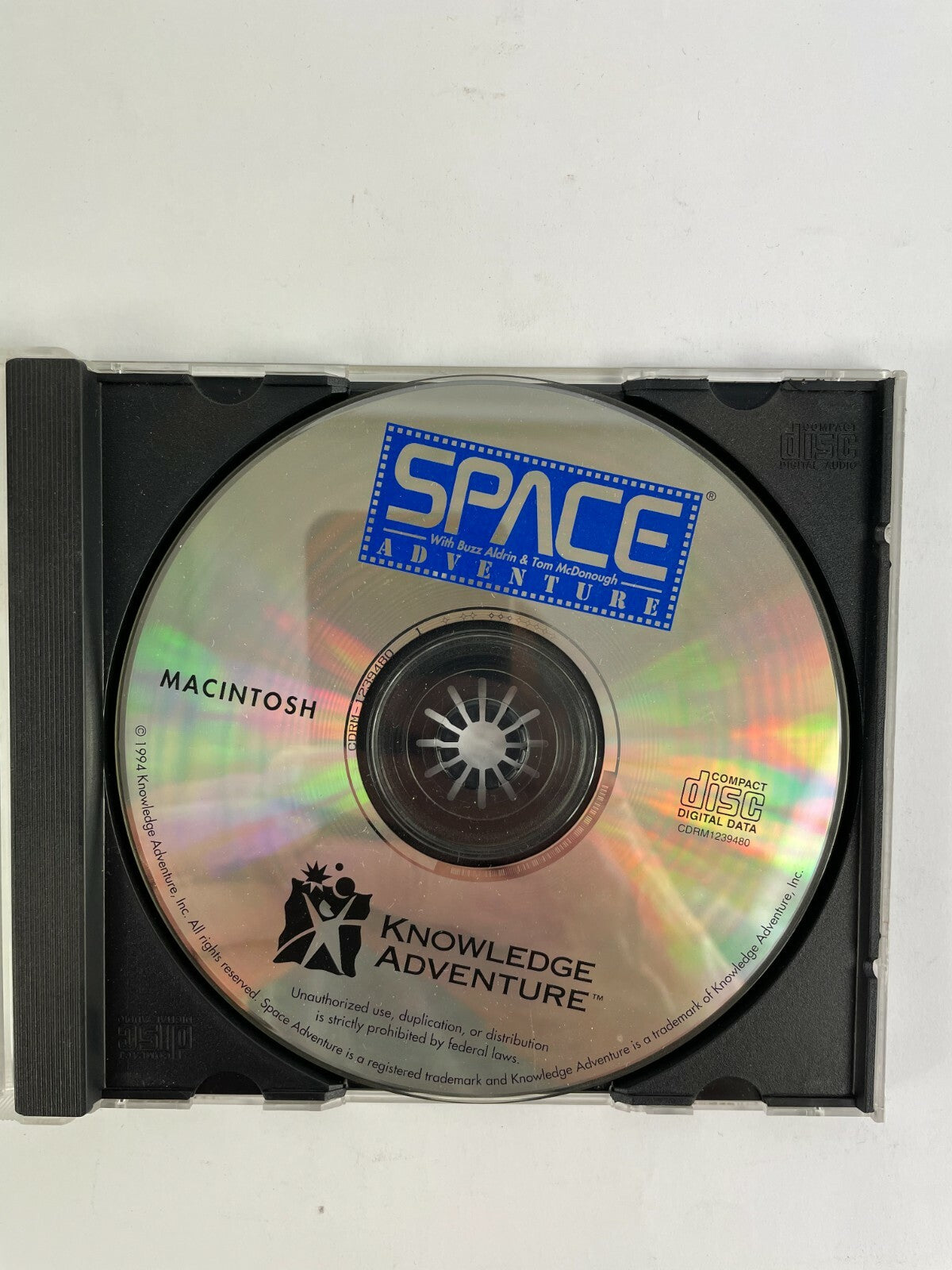 Space With Buzz Aldrin & Tom McDonough Adventure Knowledge Adventure CD