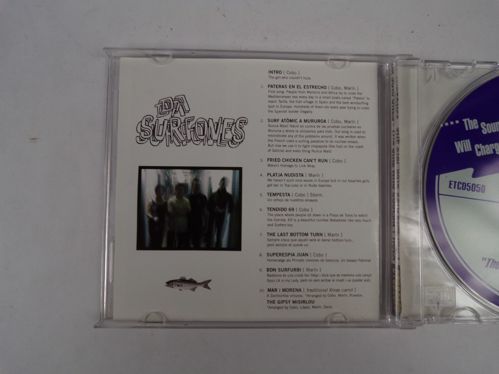 The Girl Who Couldn't Hula Da Surfones Intro Tempesta BDN Surfurbi CD#40