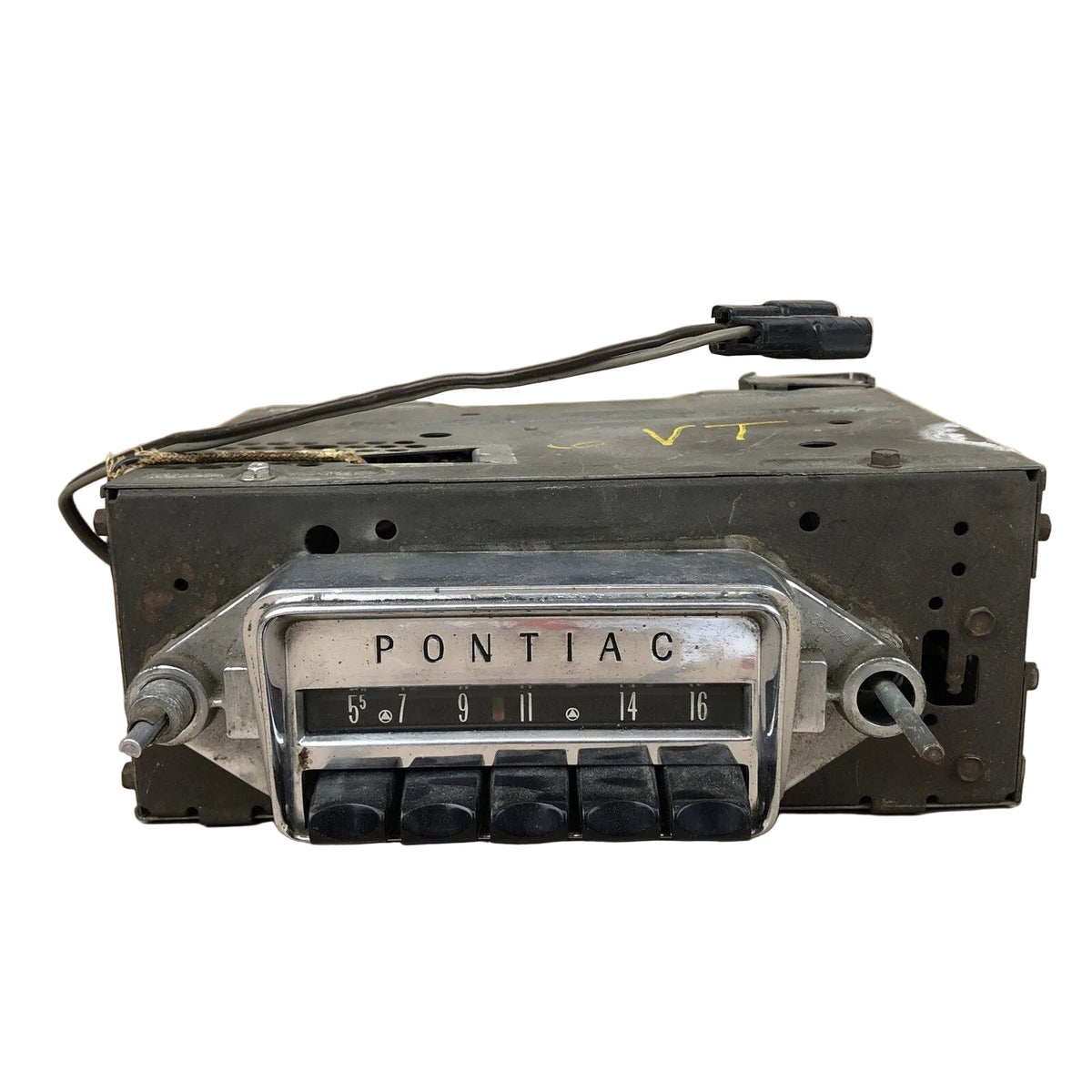 Vintage 1961 1962 PONTIAC GTO TEMPEST AM PUSH BUTTON RADIO- Free Shipping