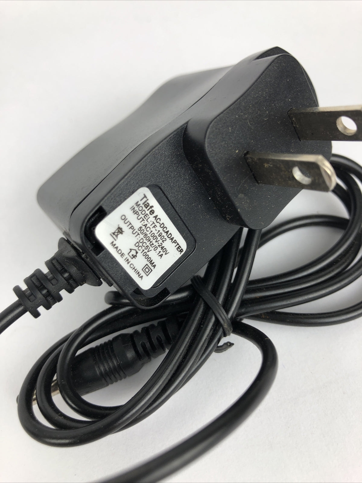 AC Power Adaptor Tiafe 5V 1A TF-1902 - Black - Free Shipping A63