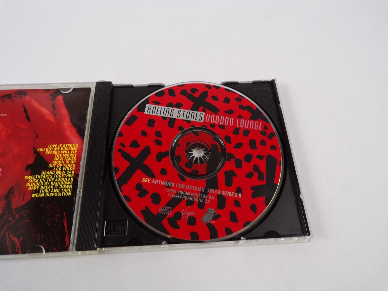 Rolling Stones Voodoo Lounge Mean Disposition Thru and Thru I Go Wild CD#47