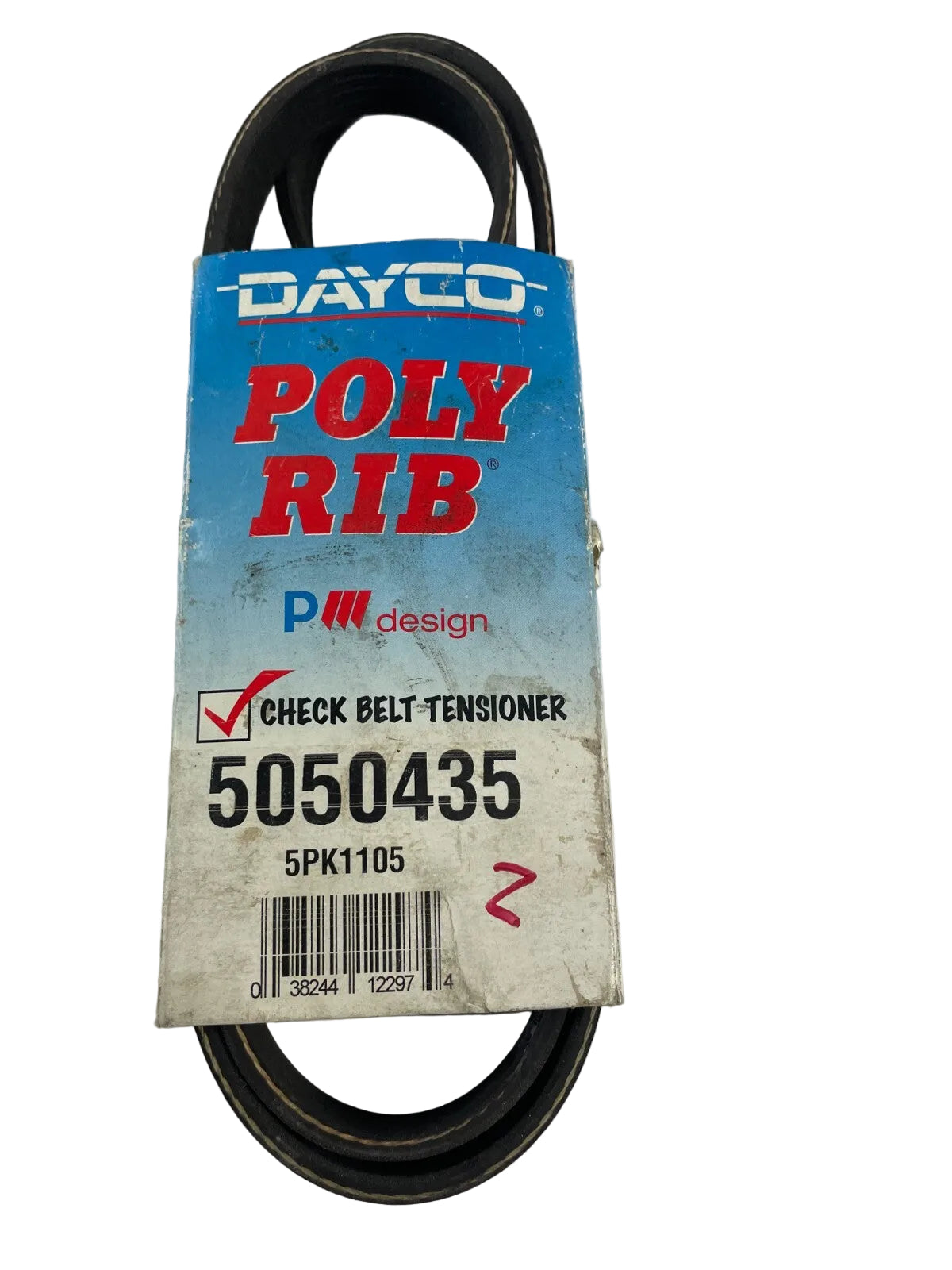 Dayco Poly Rib 5050435 5PK1105 serpentine belt OEM automotive accessory drive belt replacement A10