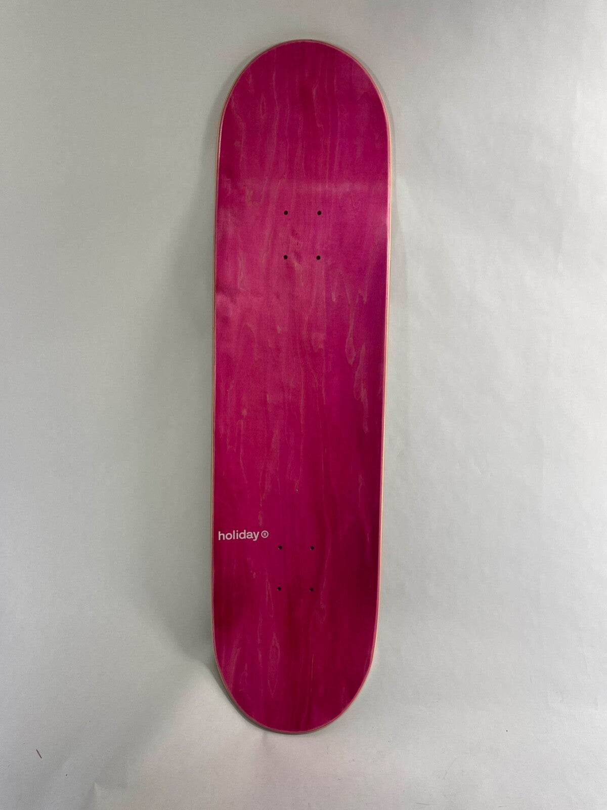 Avera Skateboards Skeleton Skulls Six Feet Under rare 8.5-inch skateboard deck made from 7-ply hard rock Canadian maple.