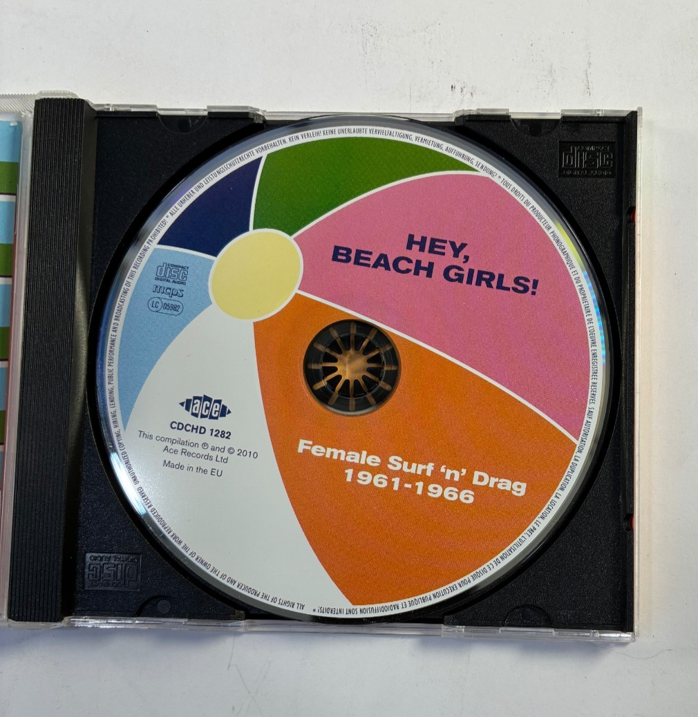 Hey Beach Girls Female Surf N Drag 1961-1966 Various Artists Ace Records CD 2010