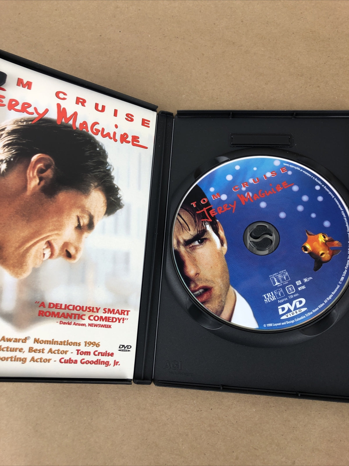 Jerry Maguire (DVD, 2005) Tom Cruise Cuba Gooding Jr. Renee Zellweger * MINT *
