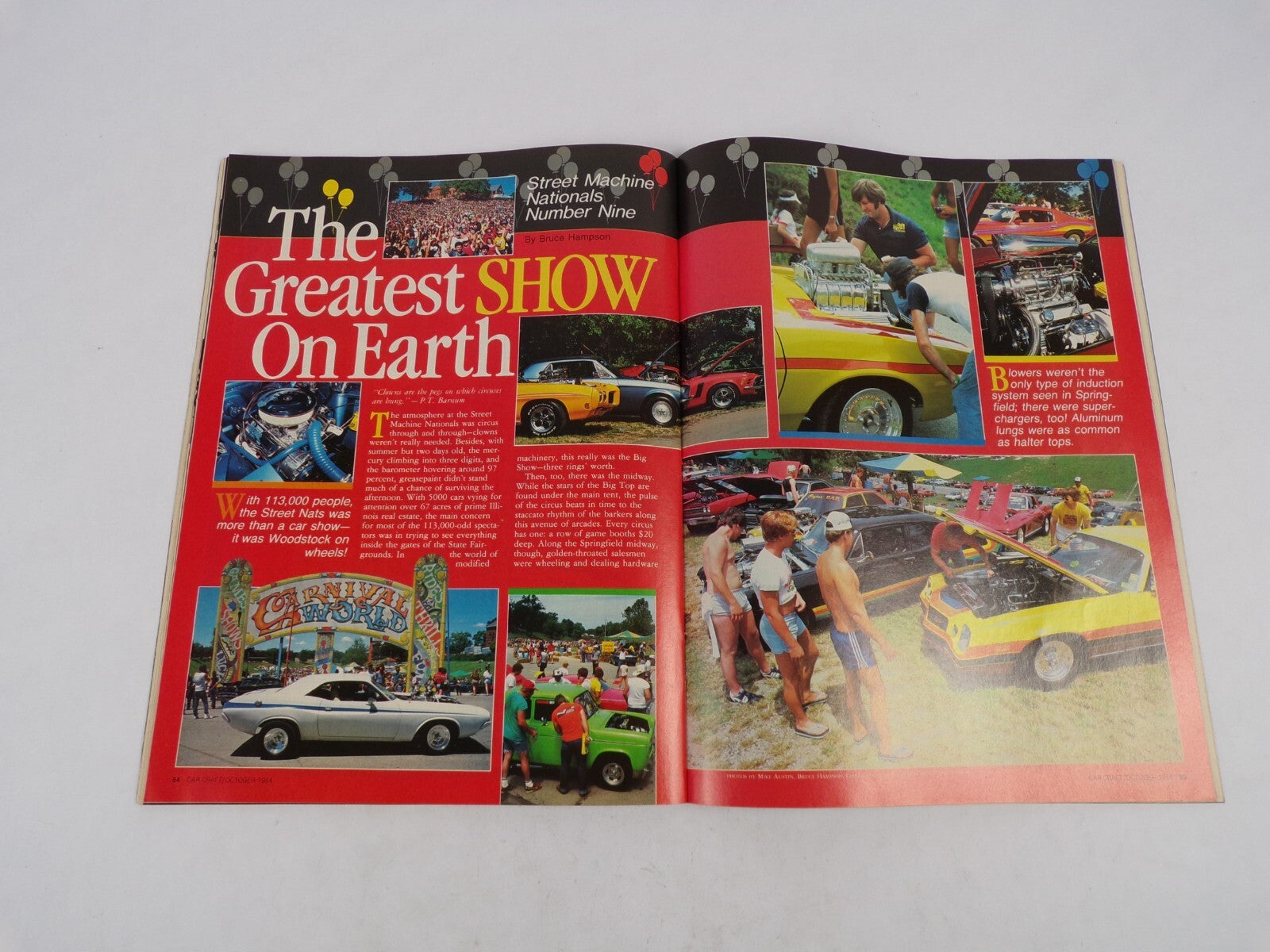 October 1984 Car Craft Pontiacs! Street Machine Nationals The Complete Magazine