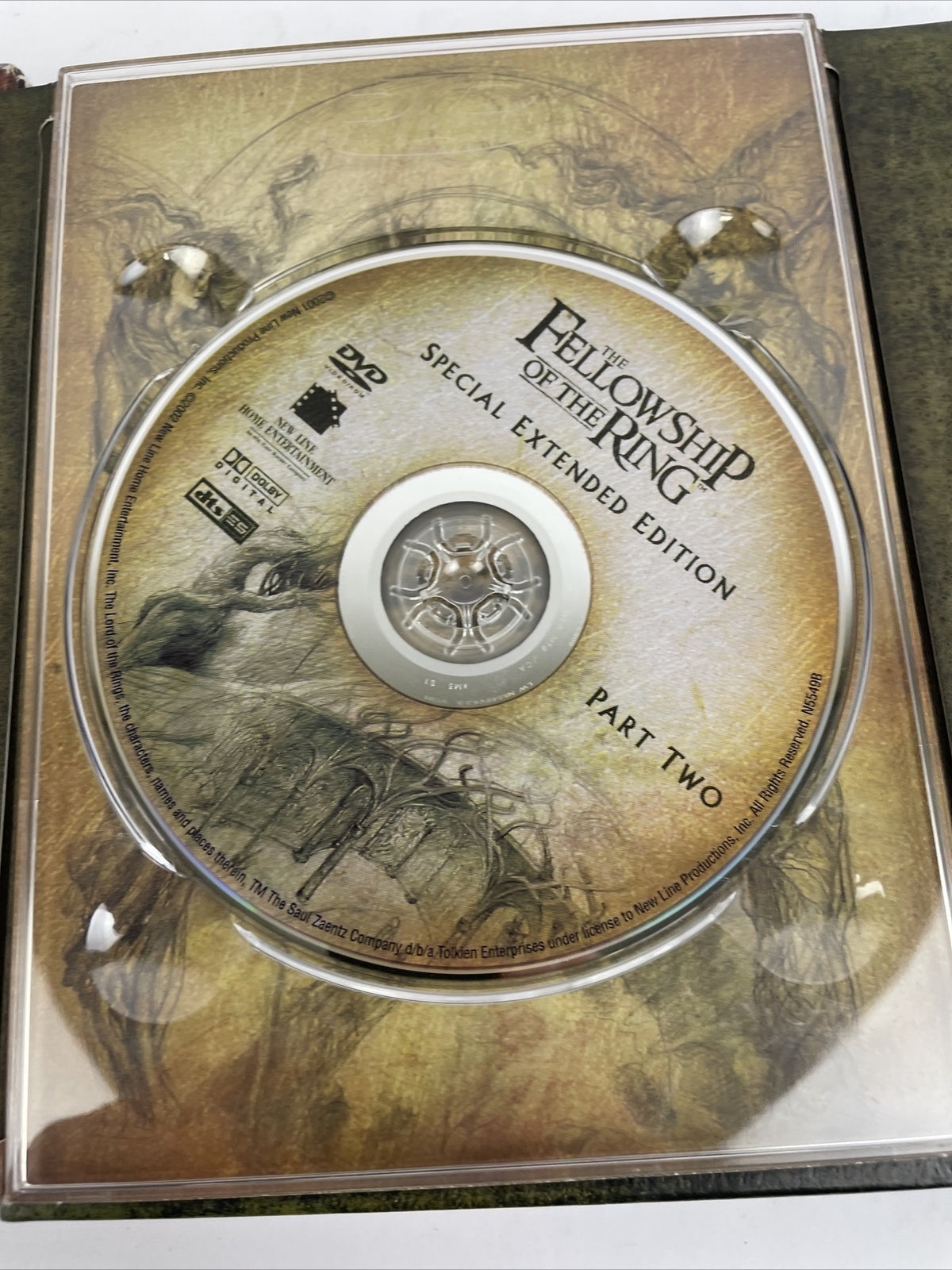 The Lord Of The Rings Trilogy 2 Special Extended Dvd Edition 10-disc Set
