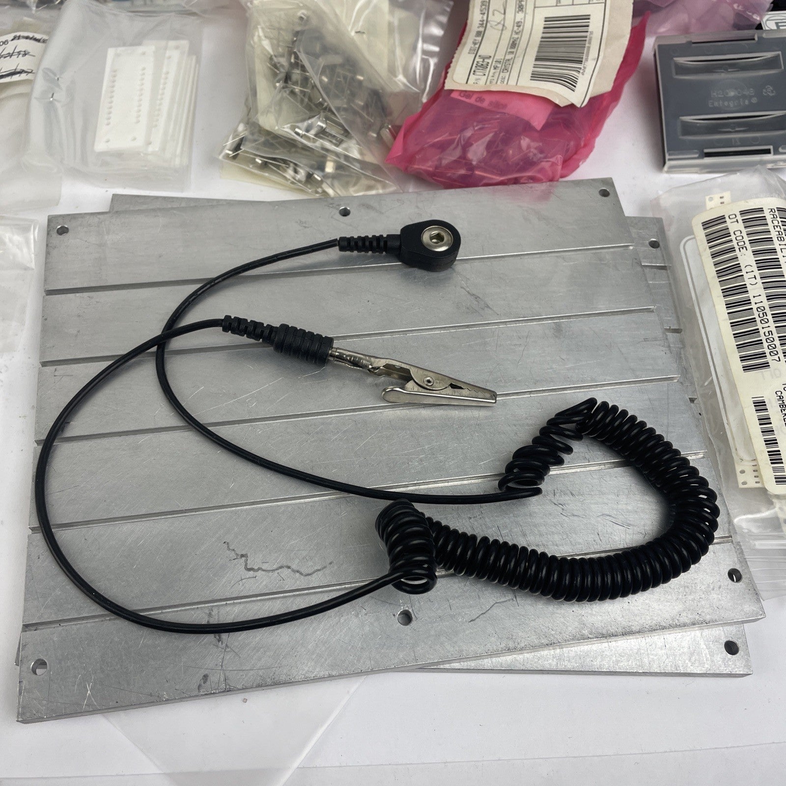 Huge Lot: Digi-Key Coilcraft Inductors Tantalum SMT Caps Xicon Wire Tools Plates