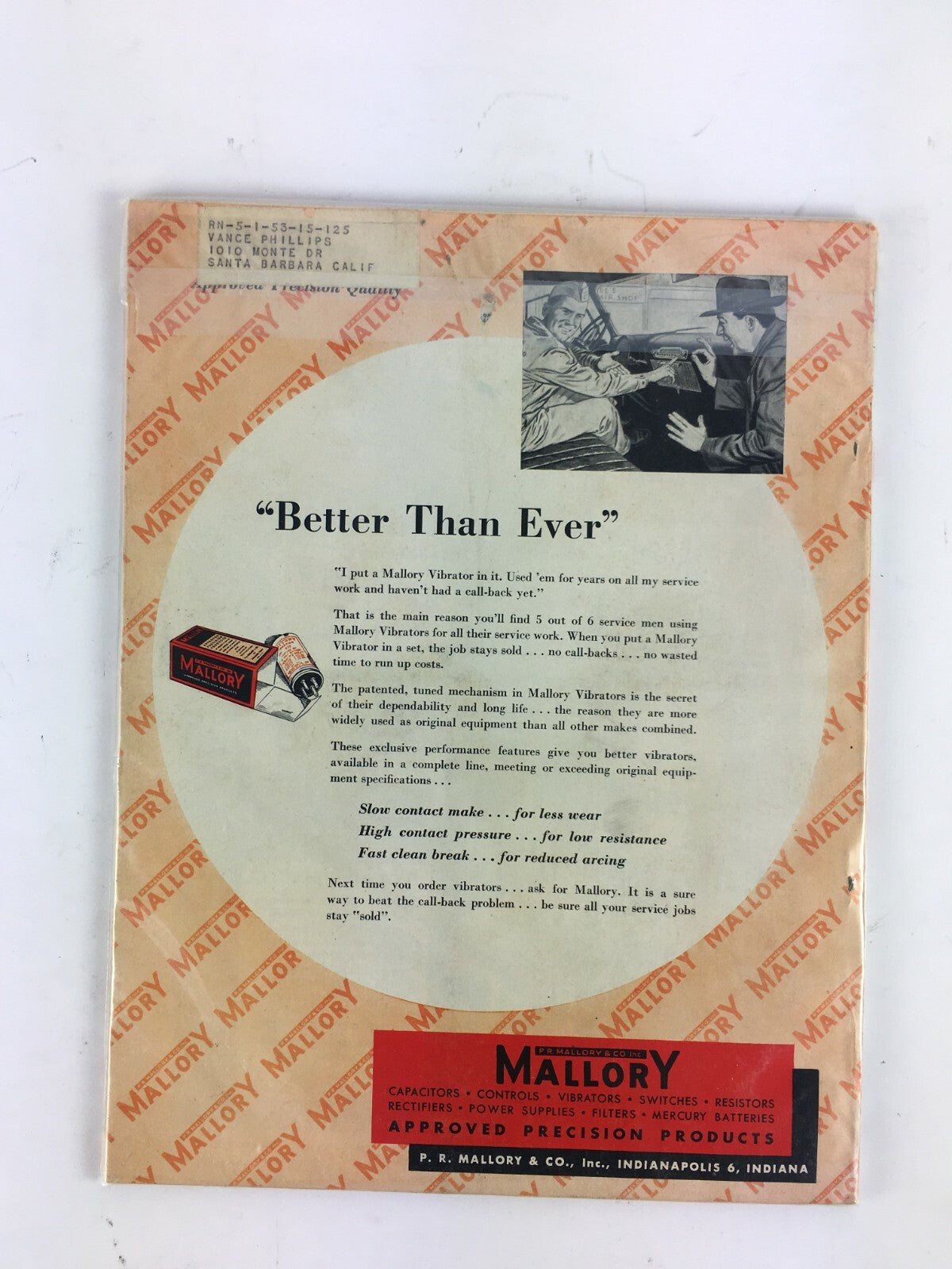 August 1953 Radio Television News Magazine Emergency Transceiver E-V Regency