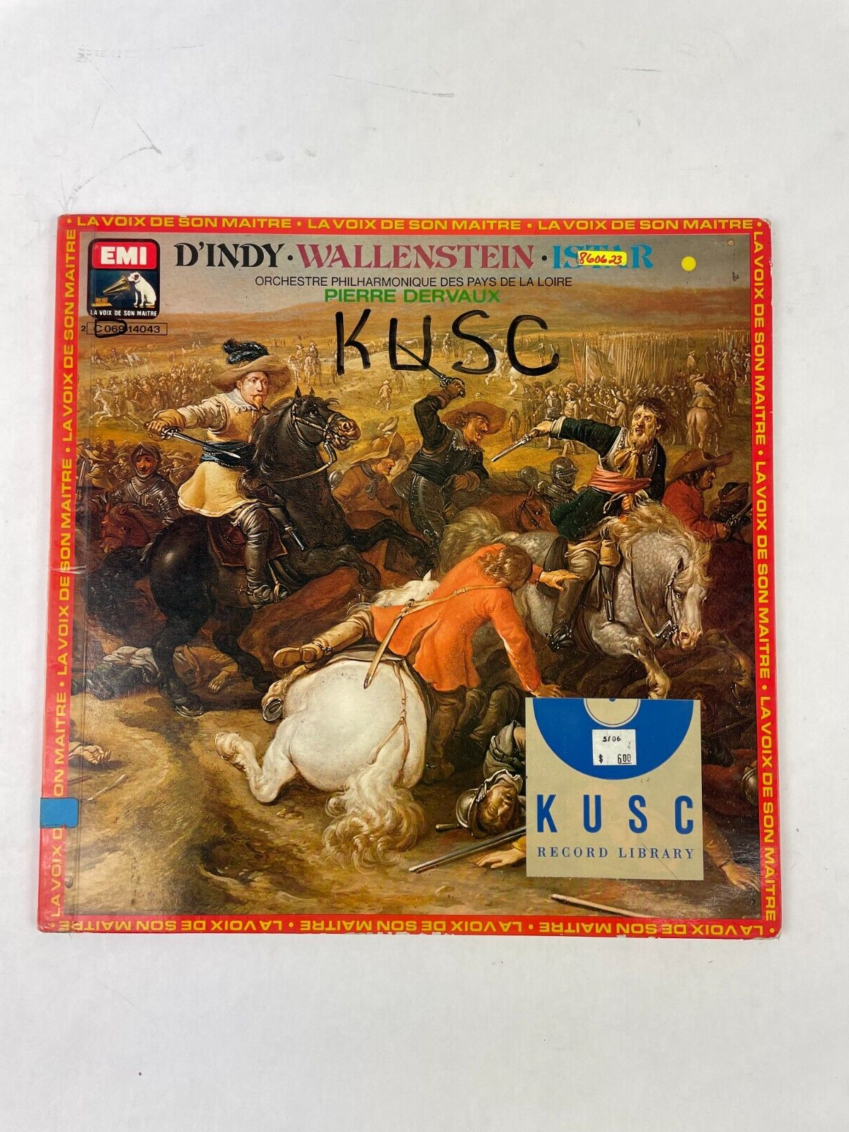 Dindy Wallestein Kusc Variations Symphoniques Wallenstein Trilogie Vinyl Record