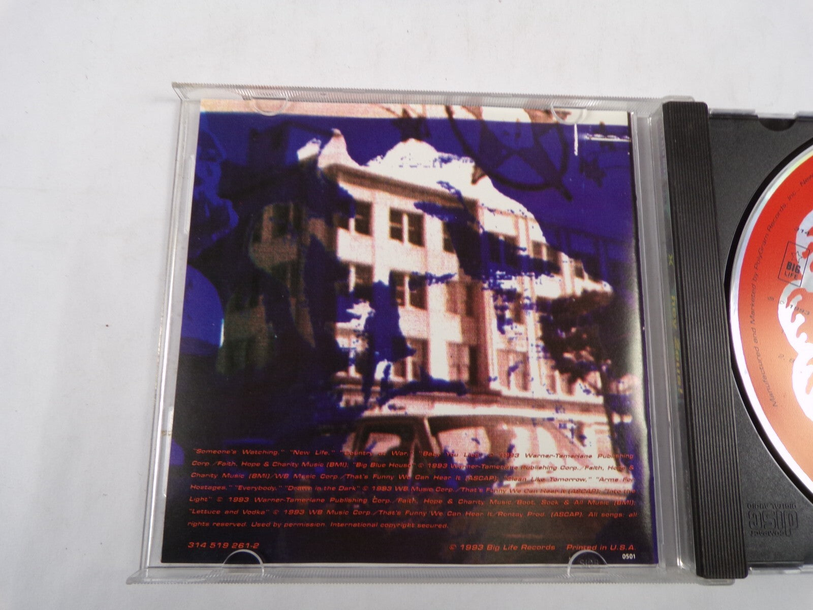 Hey Zeus Someone's Watching Clean Like Tomorrow Arms For Hostages CD#56