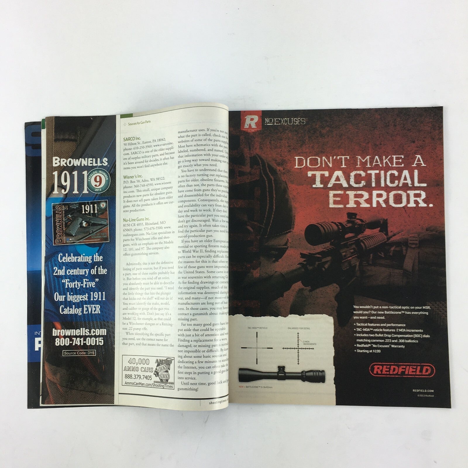 Shooting Time Magazine Semper Fidelis Ruger Bearcat The 9X18 Makarov Lives On