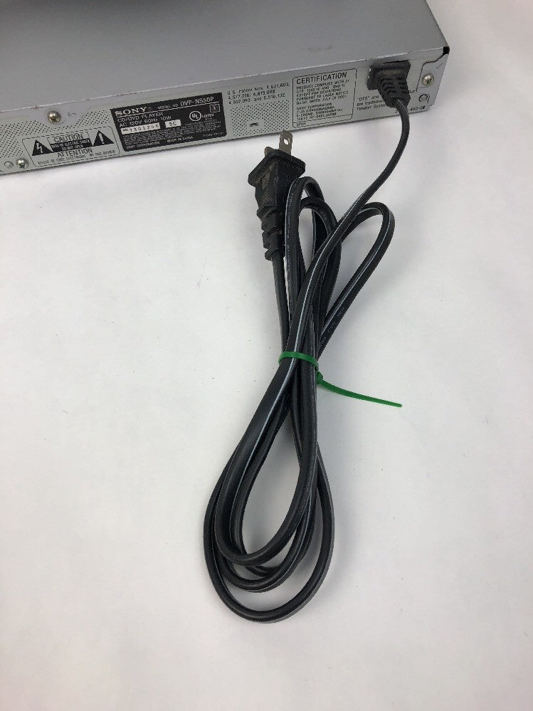 No Remote Sony DVD Player Model DVP-NS50P CD/DVD *Tested Fast Shipping