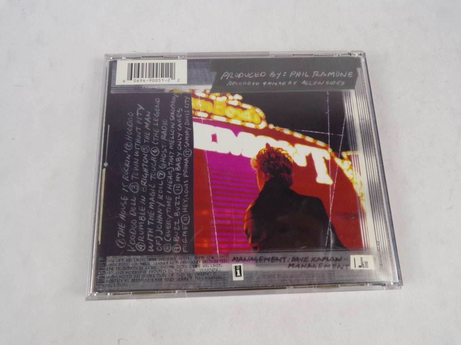 Brian Setrer Orchestra Guitar Slinger The House Is Rockin' Hoodoo Voodoo CD#55