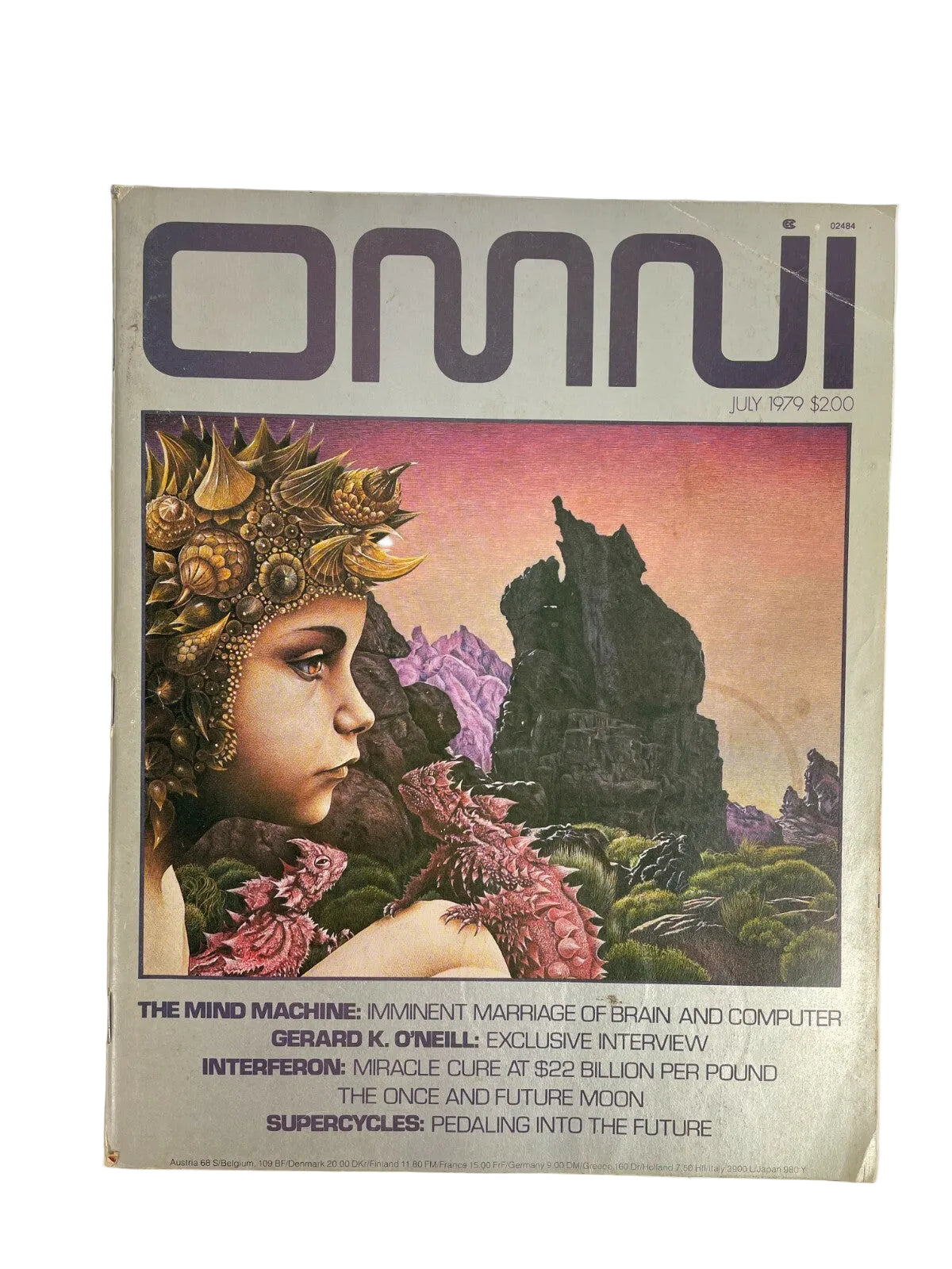 July 1979 Omni Magazine The Mind Machine Gerard K Onell Interferon Super Cycles