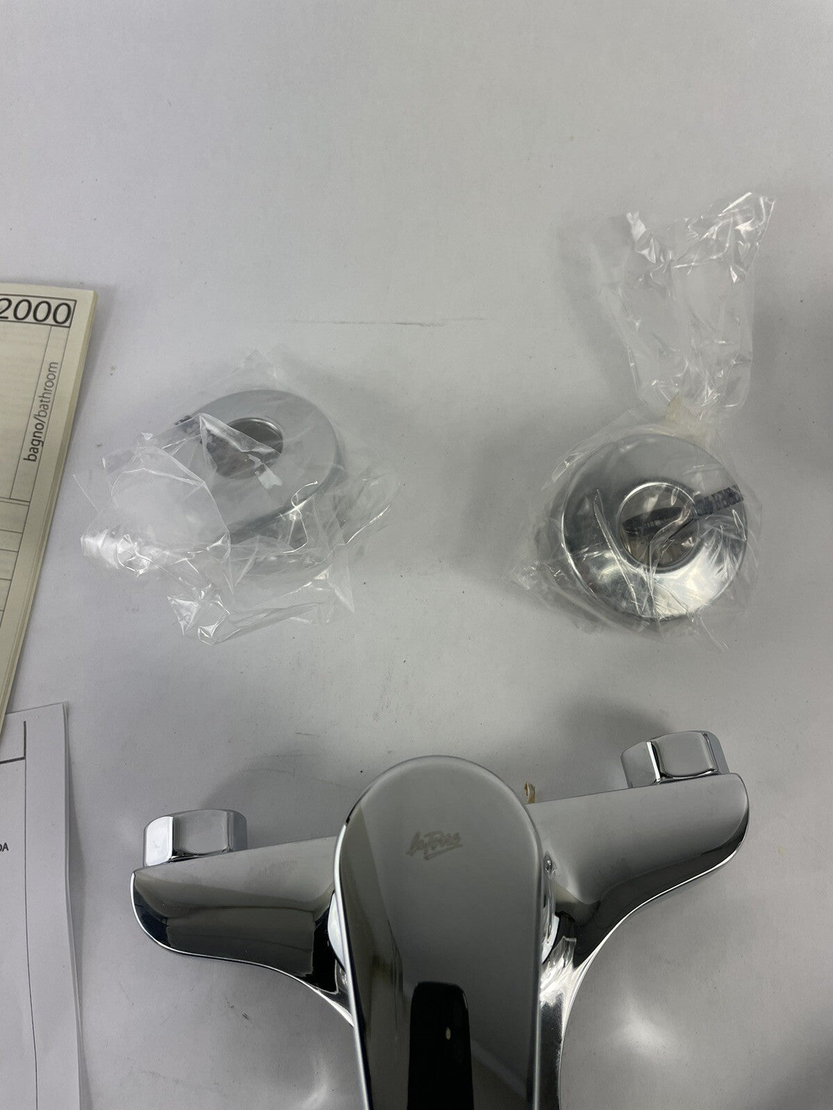 La Torre Latorre METRO 32019 Chrome Single lever bath mixer w fix wall bracket