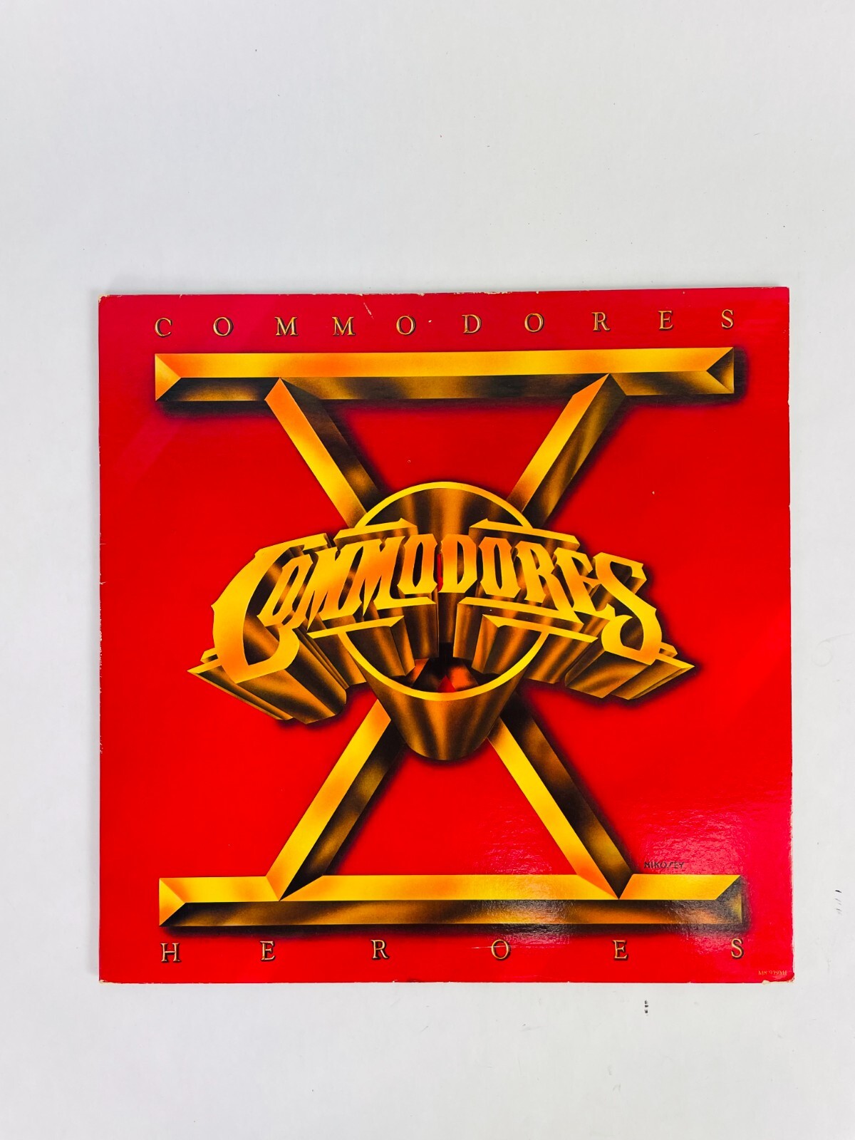 Commodores Heroes Motown Record Corp Vinyl Record