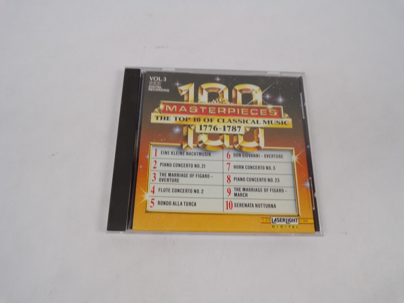 Masterpieces The Top 10 Of Classical Music Eine Klene Nachtmusik Piano CD#69