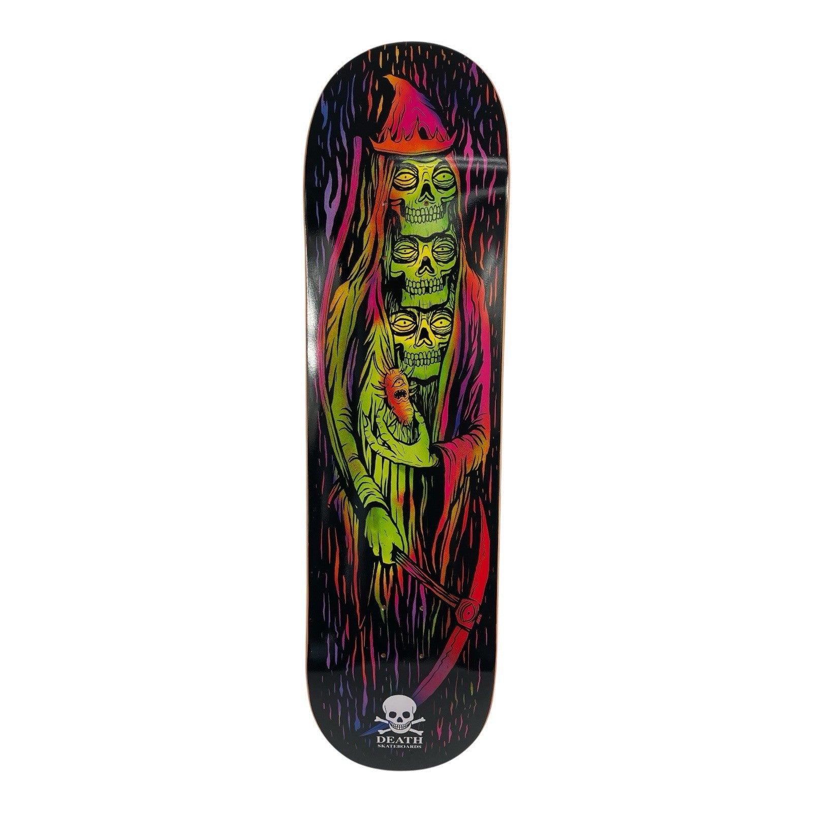 Death skateboards Lurk 3 Skateboard Deck - 8.25 " with grip