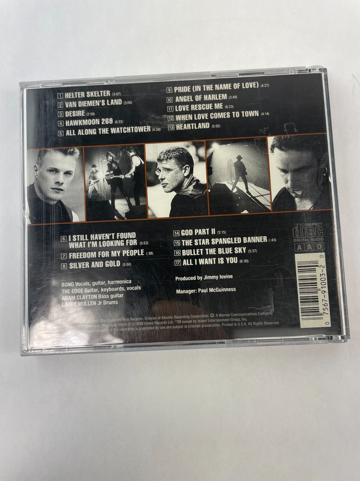 Rattle And Hum Helter Skelter Van Diemens Land Desire Hawkmonn Heartland CD#73