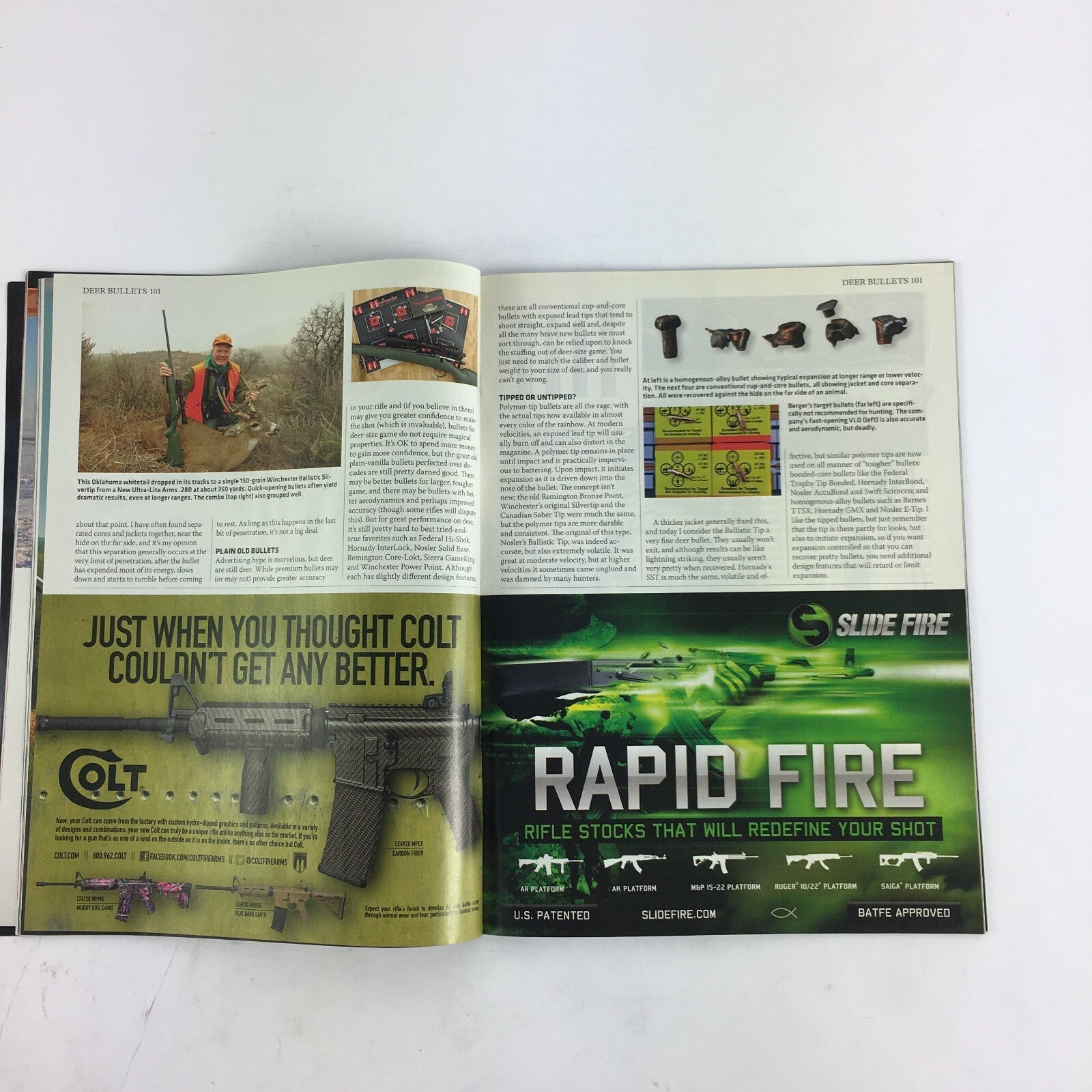 December 2017 Guns & Ammo Magazine Taurus Pair of Semi Auto 9mm Rifle Revelation