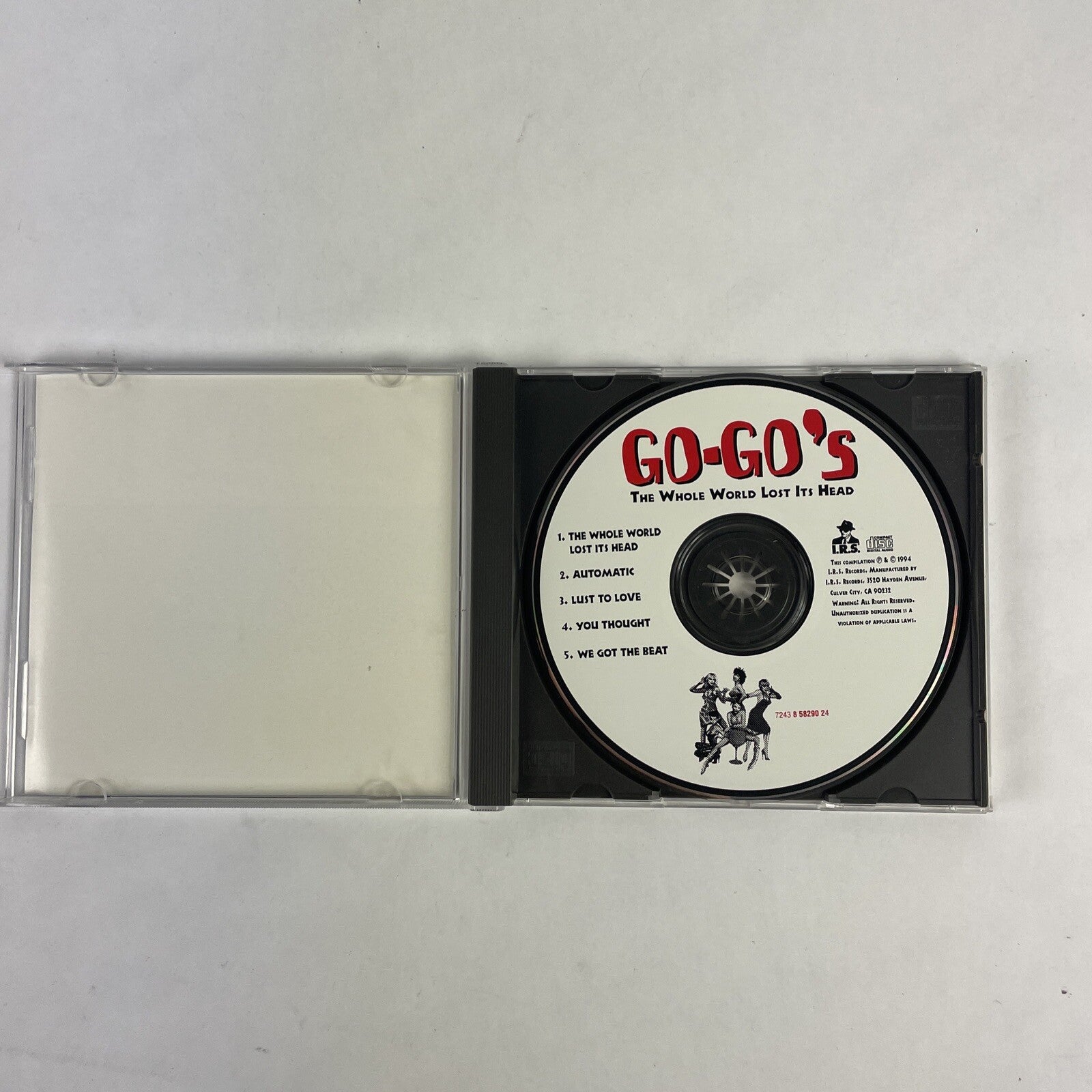 GO-GO'S - The Whole World Lost Its Head CD 1994 #16