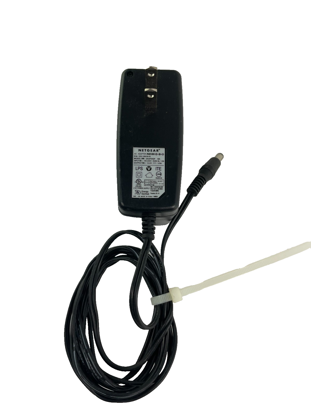 Geniune Netgear Model 2AAF042F Output 12V 3.5A AC Power Supply Adapter #A71