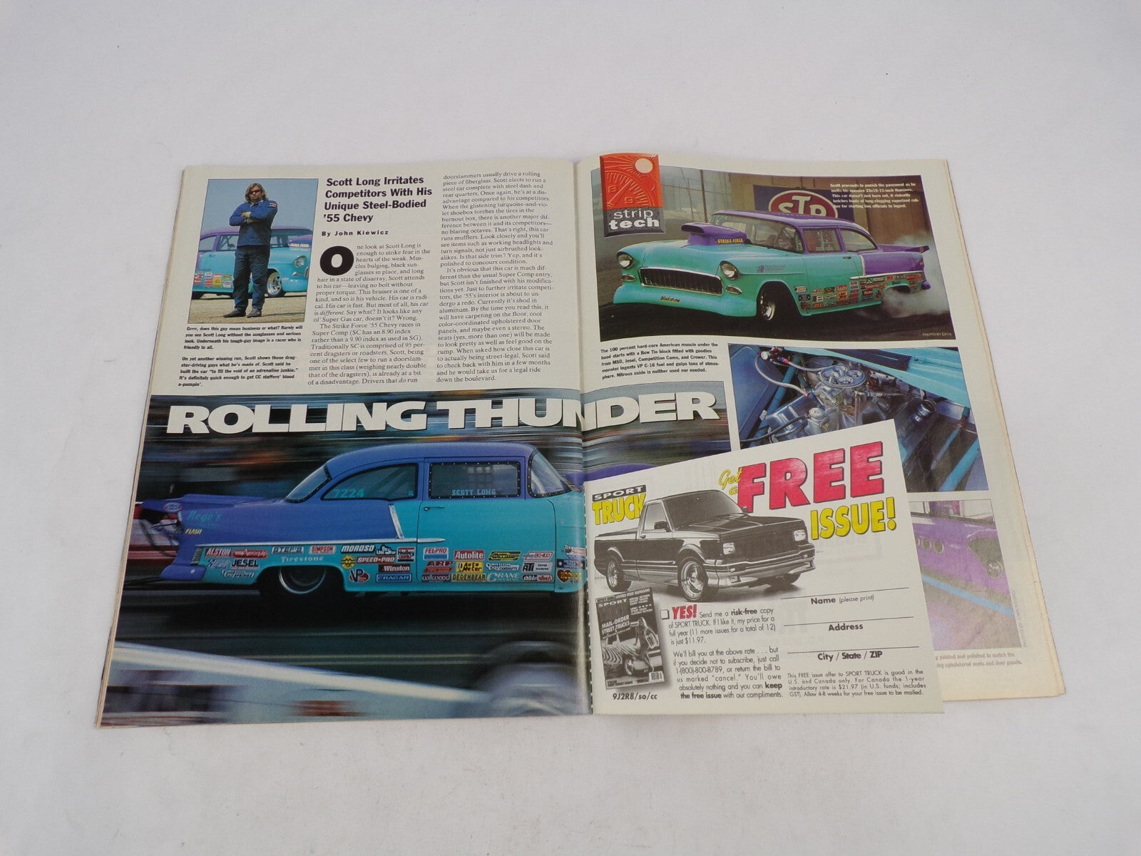 September 1994 Car Craft Basic Tech This Red-Hot '57 Chevy! Top 10 Readers' Cars
