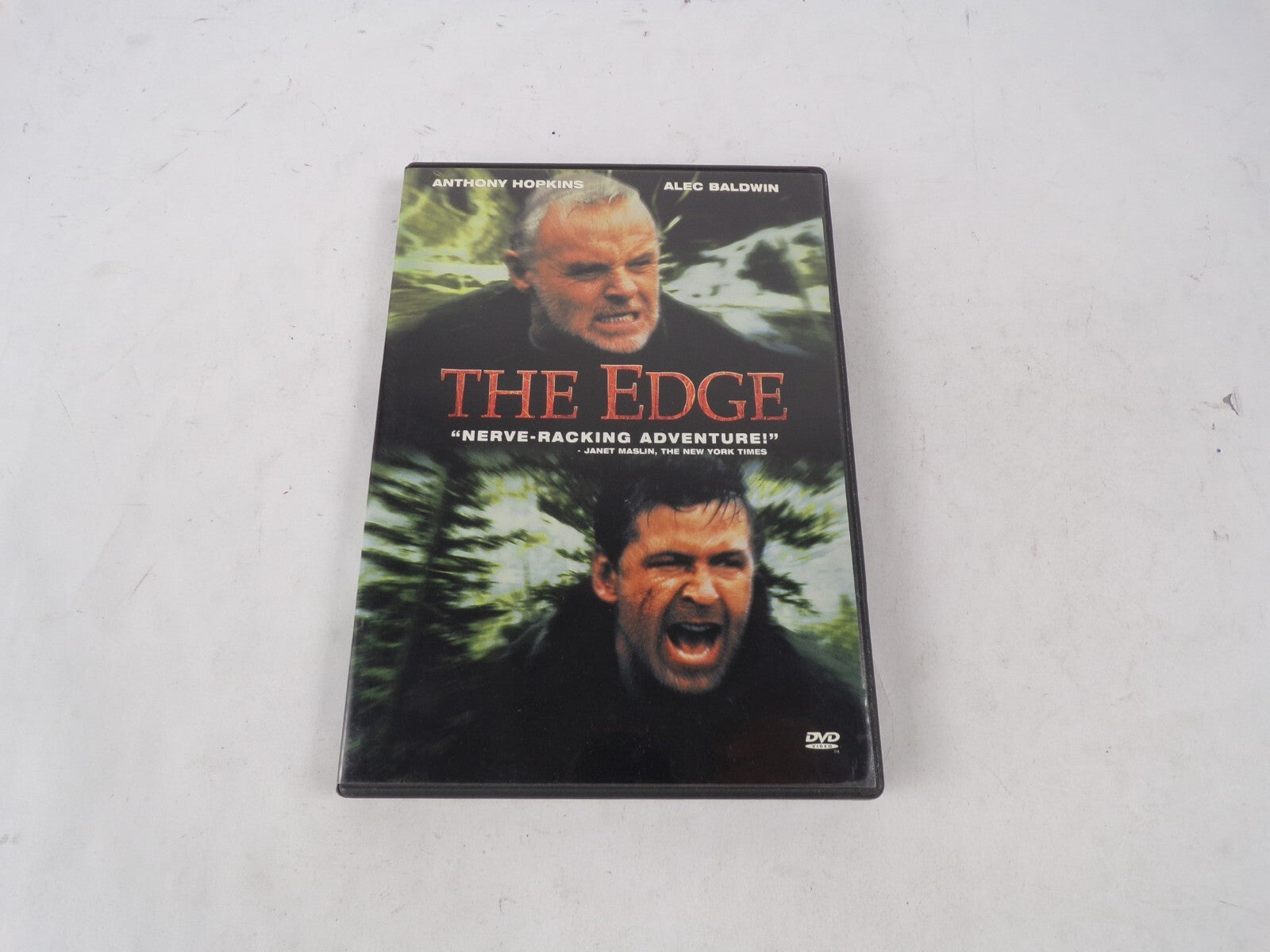 The Edge "Nerve-Racing Adventure!" Anthony Hopkins Alec Baldwin DVD Movies