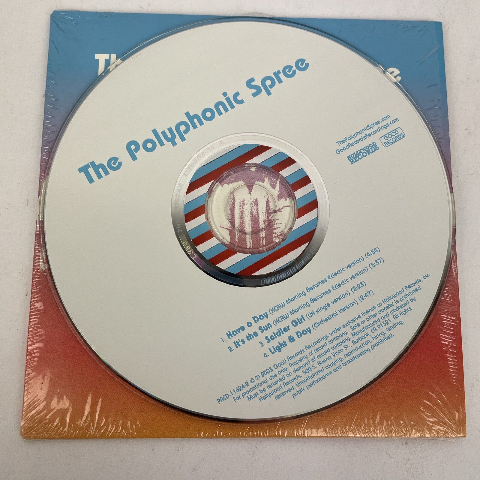 The Beginning Stages Of... Digital Audio CD By "The Polyphonic Spree" MINT DISC
