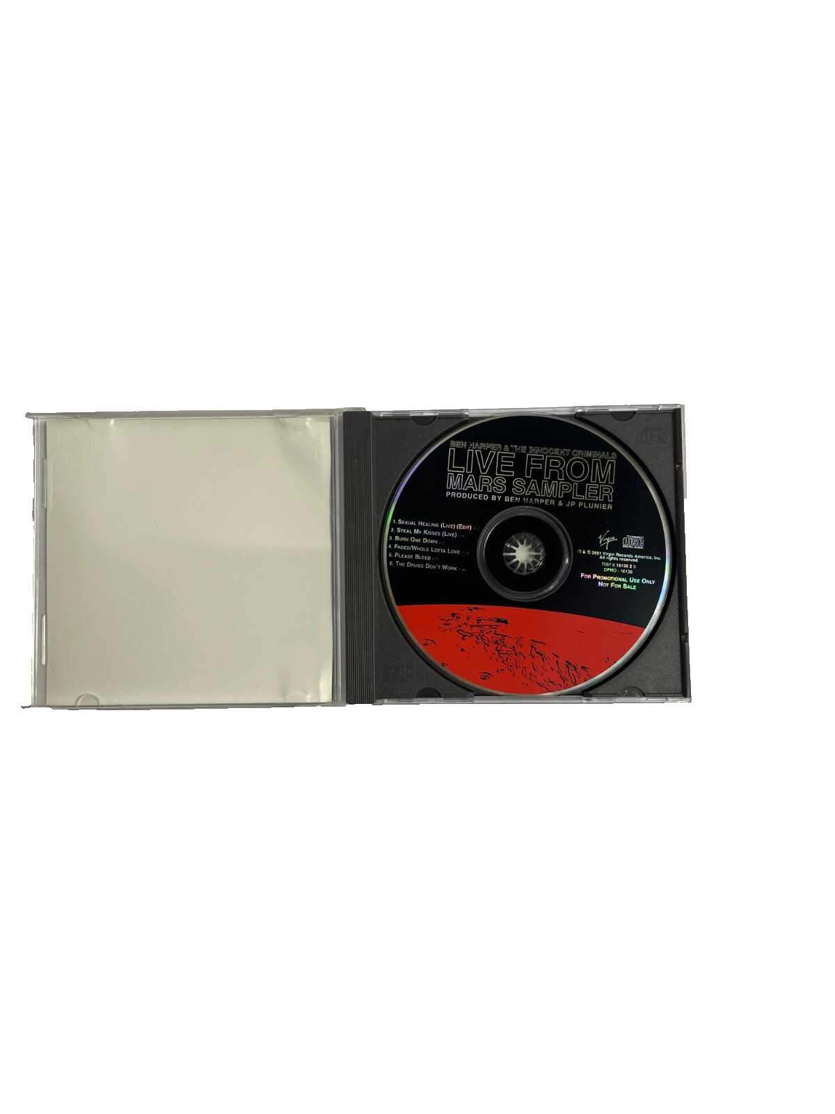 Live From Mars Sampler Ben Harper & The Innocent Criminals Sexual Healing CD#6
