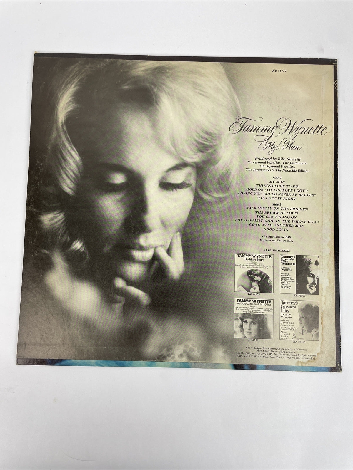 Tammy Wynette - My Man (1972) Vinyl LP Record • Good Lovin, il I Get It Right