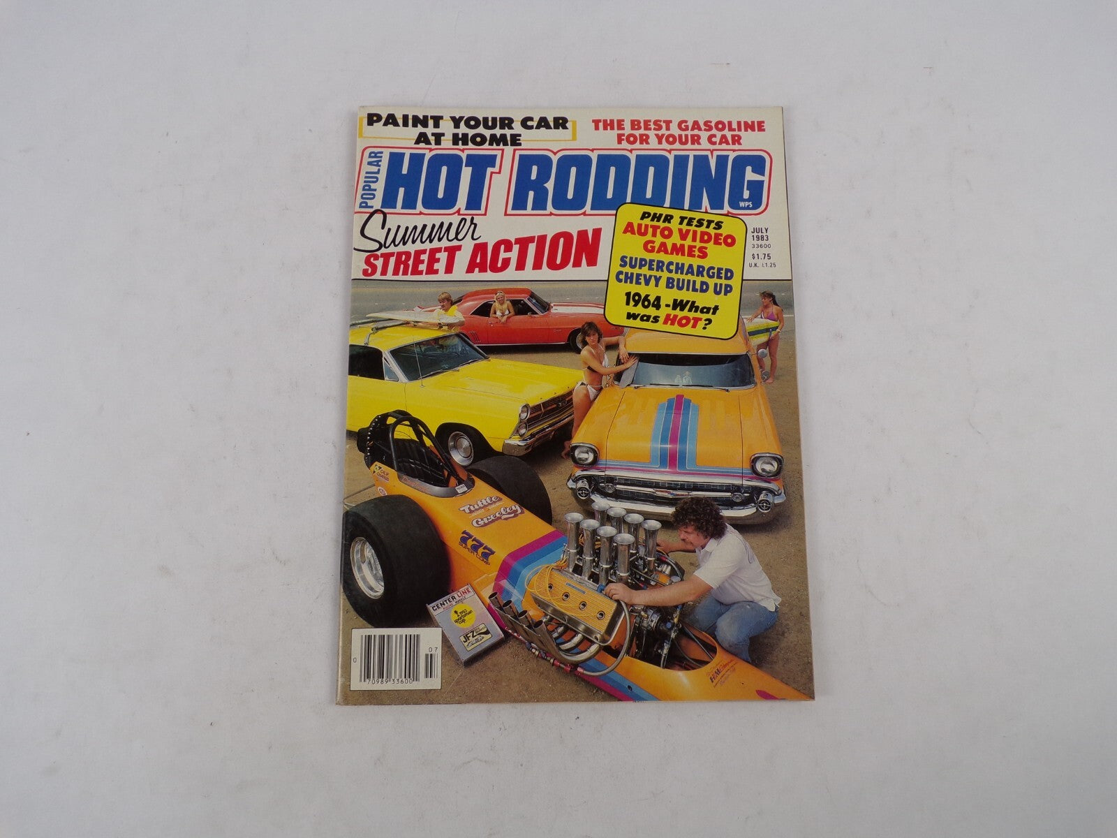 July 1983 Hot Rod Magazine Paint Your Car At Home THe Best Gasoline For Your Car